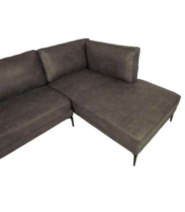 Nurgadiivan SOFIA PN 257x83/168xH82cm, tume oliiv