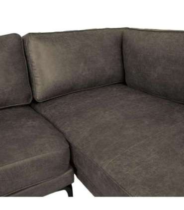 Nurgadiivan SOFIA PN 257x83/168xH82cm, tume oliiv