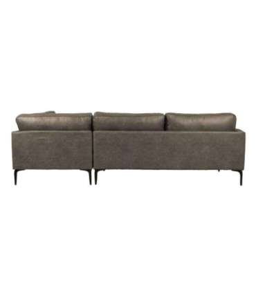 Nurgadiivan SOFIA PN 257x83/168xH82cm, tume oliiv