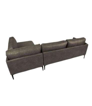 Nurgadiivan SOFIA PN 257x83/168xH82cm, tume oliiv