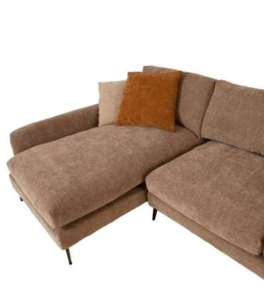 Nurgadiivan DAISY VN 292x162/94xH94cm, beež