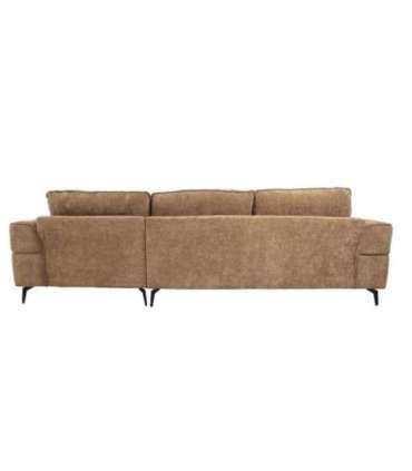 Nurgadiivan OLIVIA PN 295x104/170xH92 cm, beež