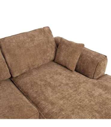 Nurgadiivan OLIVIA PN 295x104/170xH92 cm, beež