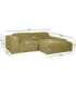 Nurgadiivan LEHTE parem nurk, roheline, 250x100/200xH75cm