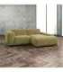 Nurgadiivan LEHTE parem nurk, roheline, 250x100/200xH75cm