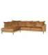 Nurgadiivan LARTES vasak nurk, pruun, 300x205/92xH90cm