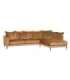 Nurgadiivan LARTES parem nurk, pruun, 300x92/205xH90cm