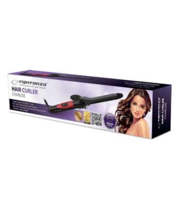 Esperanza EBL003 Curling iron Warm Black,Pink 1.7 m