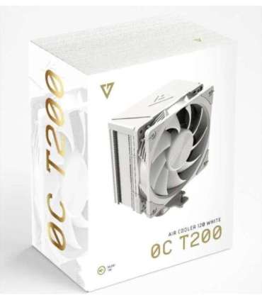 MODECOM Volcano 0C T200 Processor Air cooler 12 cm White
