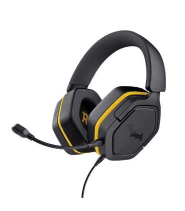 Trust 25784 headphones/headset Wired Head-band Gaming Black, Yellow