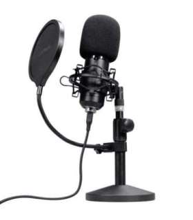 Trust GXT 269 Emita II Black Studio microphone