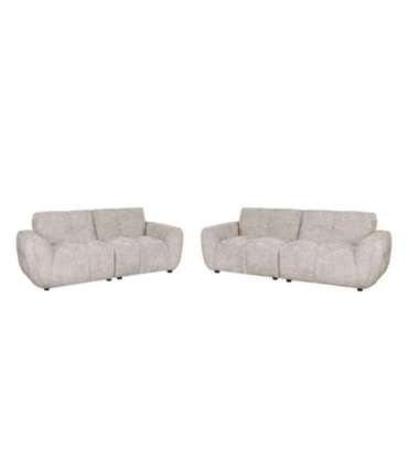 Diivan DAMALI 2-kohaline 194x96xH81cm, helepruun