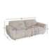 Diivan DAMALI 2-kohaline 194x96xH81cm, helepruun