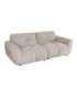 Diivan DAMALI 2-kohaline 194x96xH81cm, helepruun