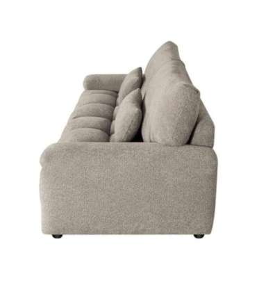 Diivan BARBARA 3-kohaline 248x100xH89cm, helepruun