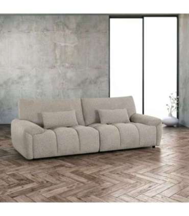 Diivan BARBARA 3-kohaline 248x100xH89cm, helepruun