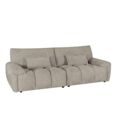 Diivan BARBARA 3-kohaline 248x100xH89cm, helepruun