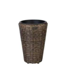 Lillepotiümbris WICKER D28xH40cm, tumepruun