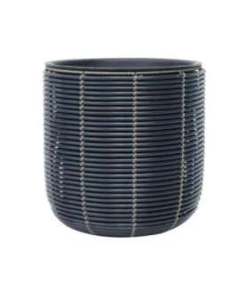 Кашпо WICKER D35xH36cm, черный