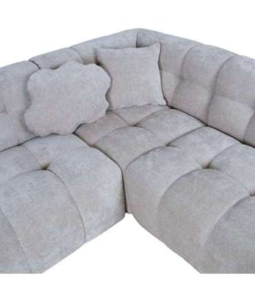 Nurgadiivan FORTE U-kujuline PN 374x162/242xH76cm, hall