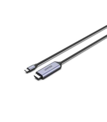 UNITEK CABLE USB-C - HDMI 8K, USB 4, HDR10+, 1,8M