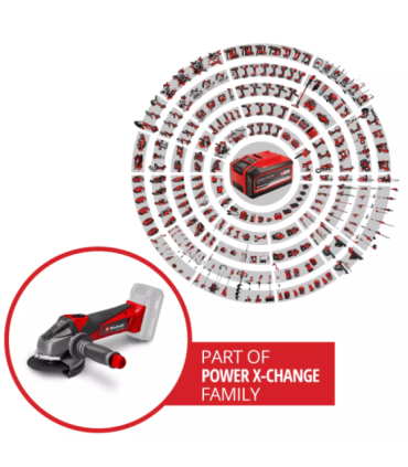 EINHELLAKC Cordless Angle Grinder TE-AG 18/115 Li-Solo 115 mm