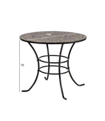 Стол MOSAIC D90xH70см