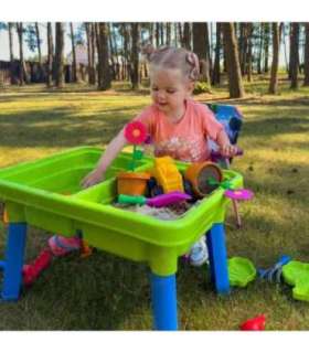 WOOPIE 2-ühes veelaud ja liivakast 13 tarvikuga