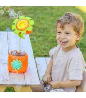 WOOPIE interaktiivne päevalille seebimullimasin