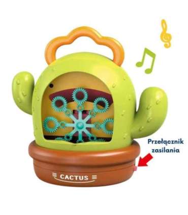 WOOPIE interaktiivne kaktus seebimullimasin