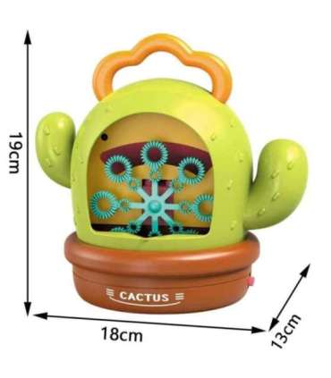 WOOPIE interaktiivne kaktus seebimullimasin