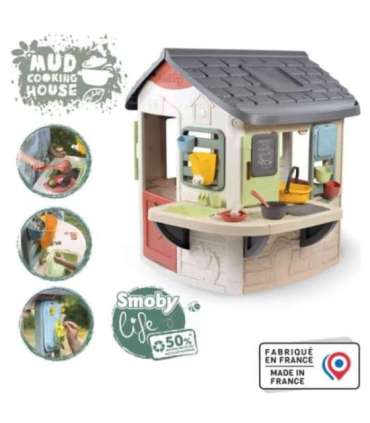 SMOBY House with Kitchen +16 elements