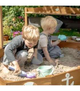 AXI Wooden Sandbox Ship with Kitchen
