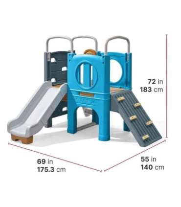 STEP2 Playground with Slide and Climbing Wall