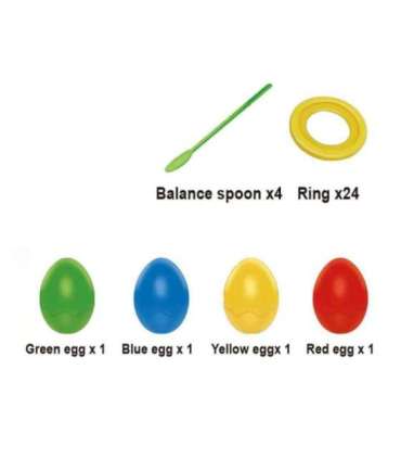 WOOPIE Gra Zręcznościowa Balansujące Jajka