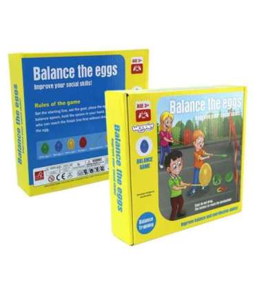 WOOPIE Gra Zręcznościowa Balansujące Jajka