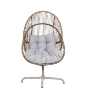 Puhketool DORIAN pöörlev 89x95xH154cm, helepruun