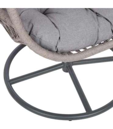 Puhketool CASSIA pöörlev 85x85xH151cm, hall