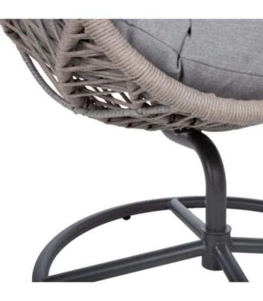 Puhketool CASSIA pöörlev 85x85xH151cm, hall