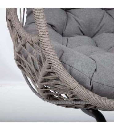 Puhketool CASSIA pöörlev 85x85xH151cm, hall