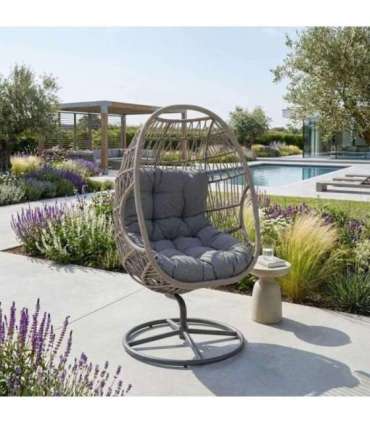 Puhketool CASSIA pöörlev 85x85xH151cm, hall