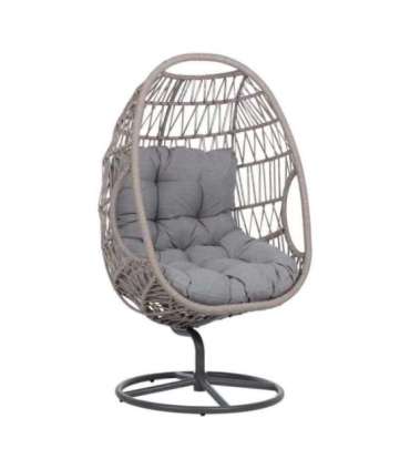 Puhketool CASSIA pöörlev 85x85xH151cm, hall