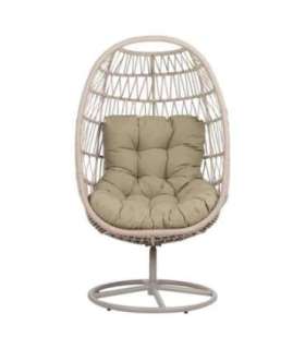 Puhketool CASSIA pöörlev 85x85xH151cm, beež