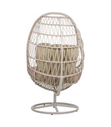 Puhketool CASSIA pöörlev 85x85xH151cm, beež