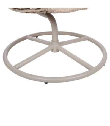 Puhketool CASSIA pöörlev 85x85xH151cm, beež