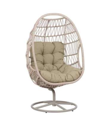 Puhketool CASSIA pöörlev 85x85xH151cm, beež