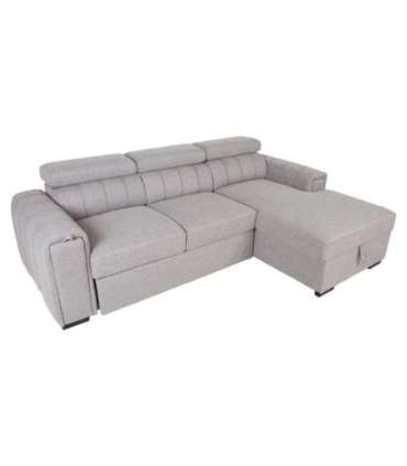 Nurgadiivanvoodi ODELIA PN 252x165xH82/100cm, hall