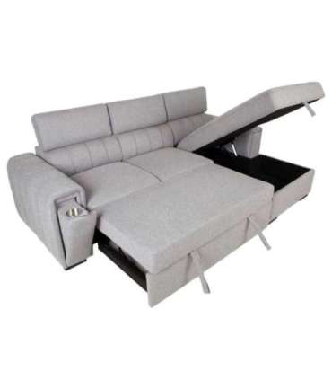 Nurgadiivanvoodi ODELIA PN 252x165xH82/100cm, hall