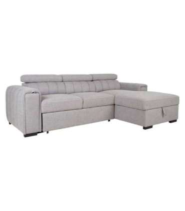 Nurgadiivanvoodi ODELIA PN 252x165xH82/100cm, hall