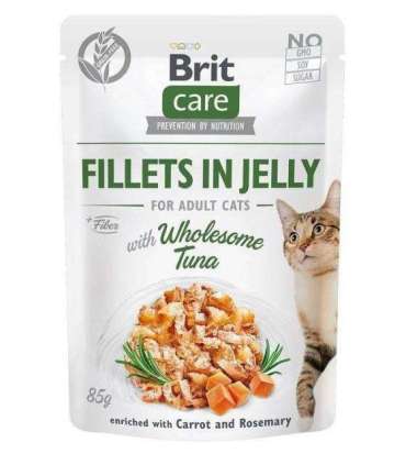 BRIT Care Fillets in Jelly Flavour Box- wet cat food - 12 x 85g